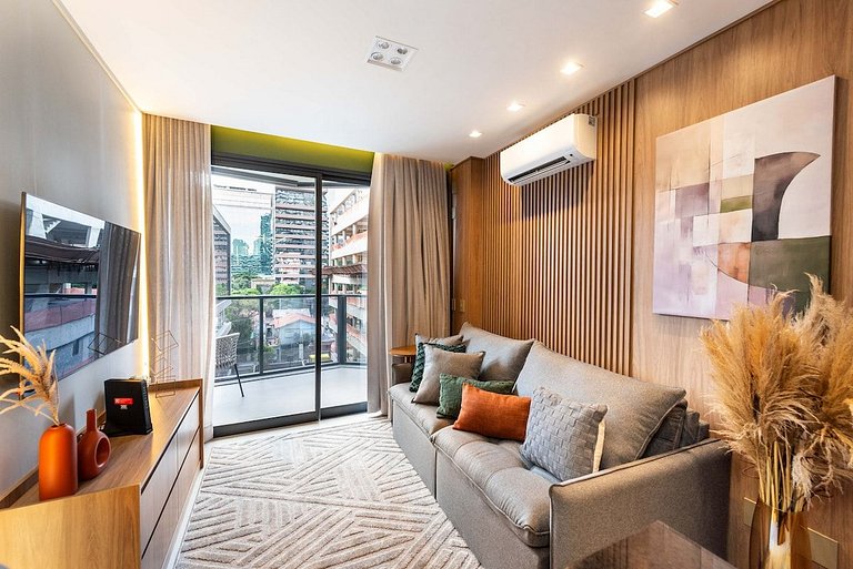 BHaus Faria Lima VN Millennium Vila Olimpia - Grand Apartmen