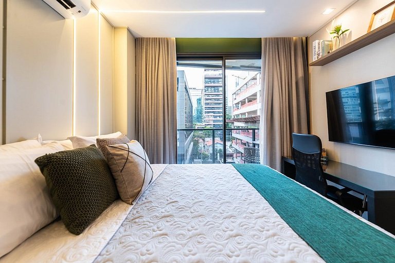 BHaus Faria Lima VN Millennium Vila Olimpia - Grand Apartmen