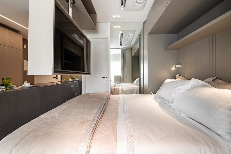 BHaus Vila Nova Conceição D'Oru - Studio Deluxe - Academia -
