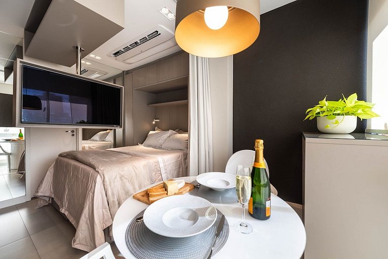BHaus Vila Nova Conceição D'Oru - Studio Deluxe - Academia -