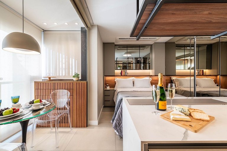 BHaus Vila Nova Conceição D'Oru - Studio Deluxe - Academia -