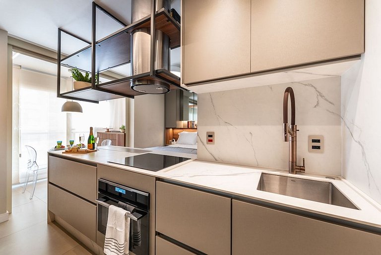 BHaus Vila Nova Conceição D'Oru - Studio Deluxe - Academia -
