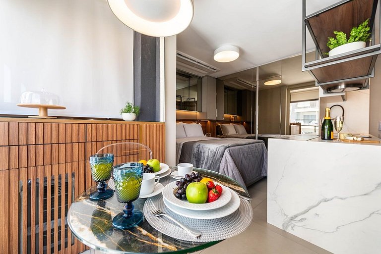BHaus Vila Nova Conceição D'Oru - Studio Deluxe - Academia -
