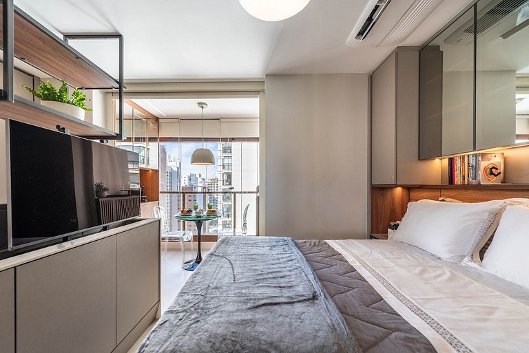 BHaus Vila Nova Conceição D'Oru - Studio Deluxe - Academia -