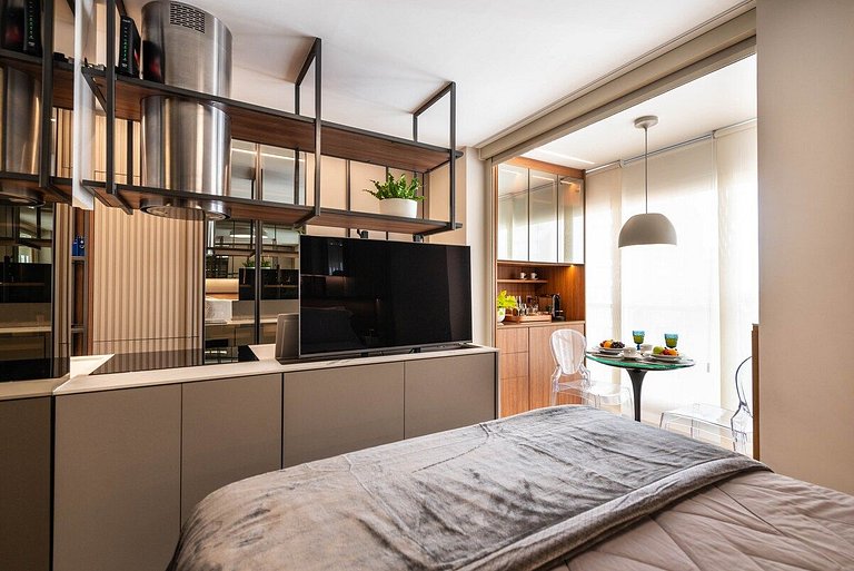 BHaus Vila Nova Conceição D'Oru - Studio Deluxe - Academia -