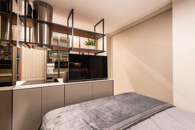 BHaus Vila Nova Conceição D'Oru - Studio Deluxe - Academia -
