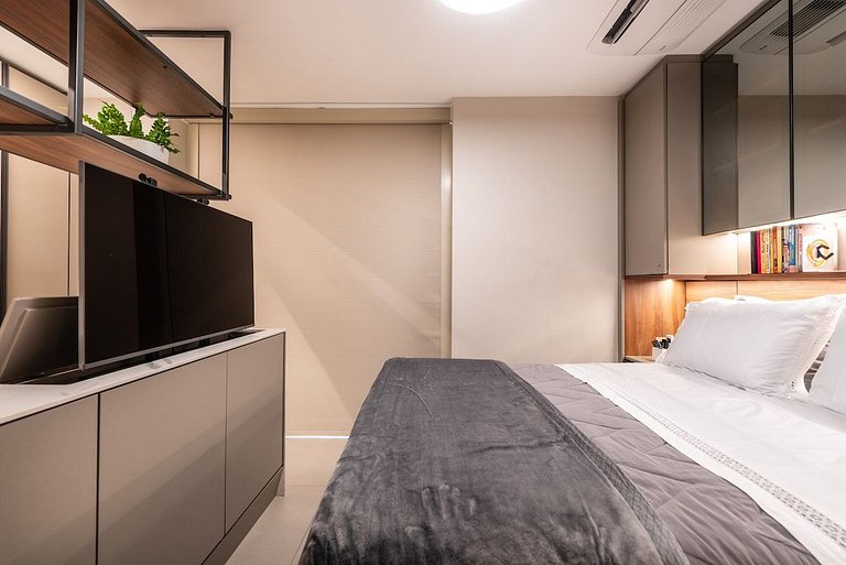 BHaus Vila Nova Conceição D'Oru - Studio Deluxe - Academia -