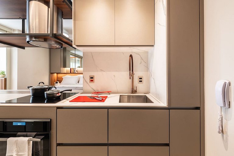 BHaus Vila Nova Conceição D'Oru - Studio Deluxe - Academia -