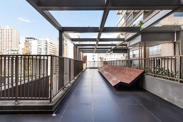 BHaus Jardins On Melo Alves - Studio Deluxe com Linda Vista