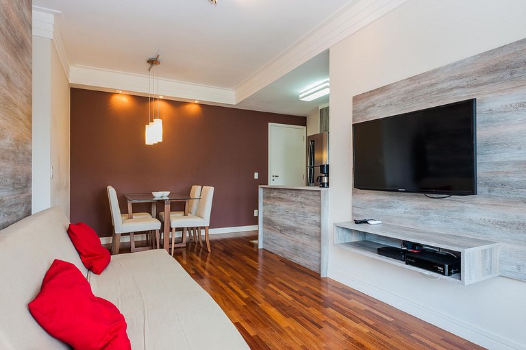 BHaus Morumbi IN Jardim Sul - 50m2 - Cama Queen - Linda Vist