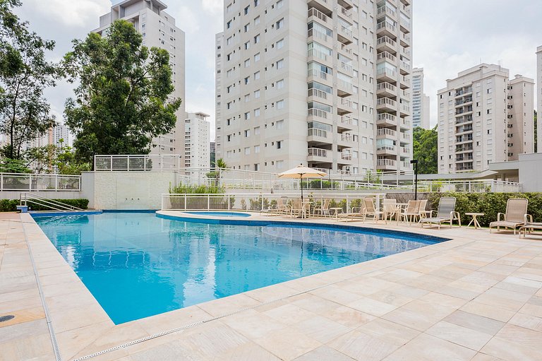 BHaus Morumbi IN Jardim Sul - 50m2 - Cama Queen - Linda Vist