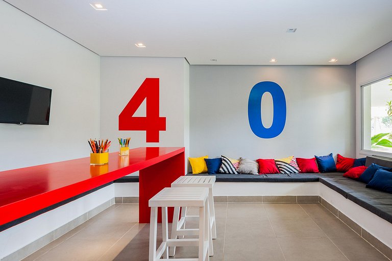 BHaus Morumbi IN Jardim Sul - 50m2 - Cama Queen - Linda Vist