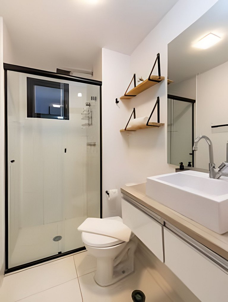 BHaus IS Moema Carinás - Apartamento com Varanda - Academia