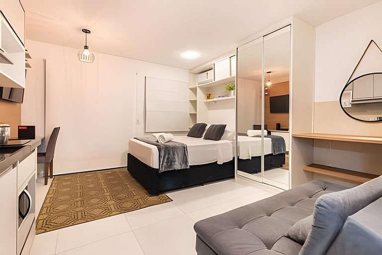 BHaus IS Moema Carinás | Apartamento com Varanda | 5o andar