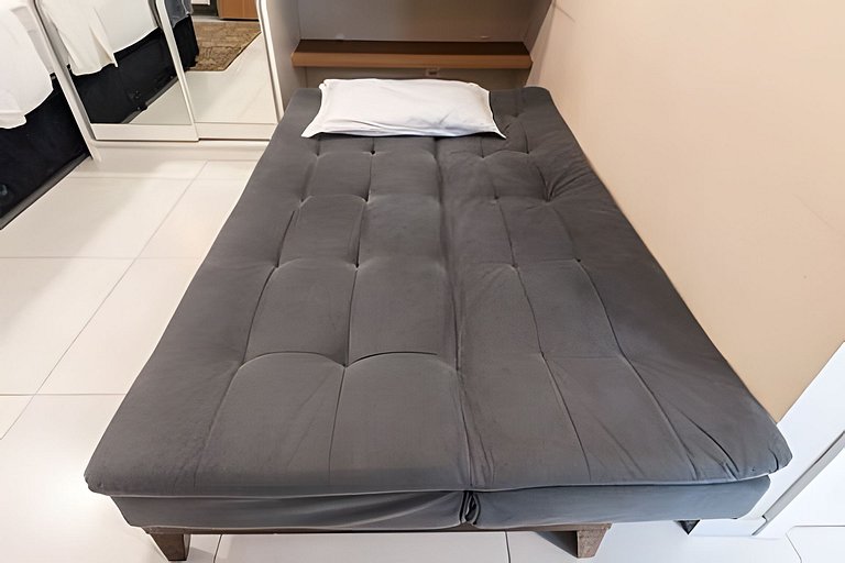 BHaus IS Moema Carinás | Apartamento com Varanda | 5o andar