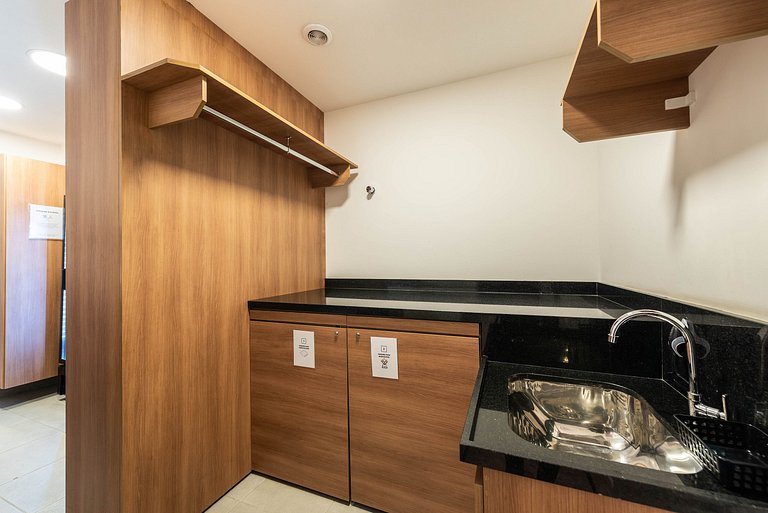 BHaus IS Moema Carinás | Apartamento com Varanda | 5o andar