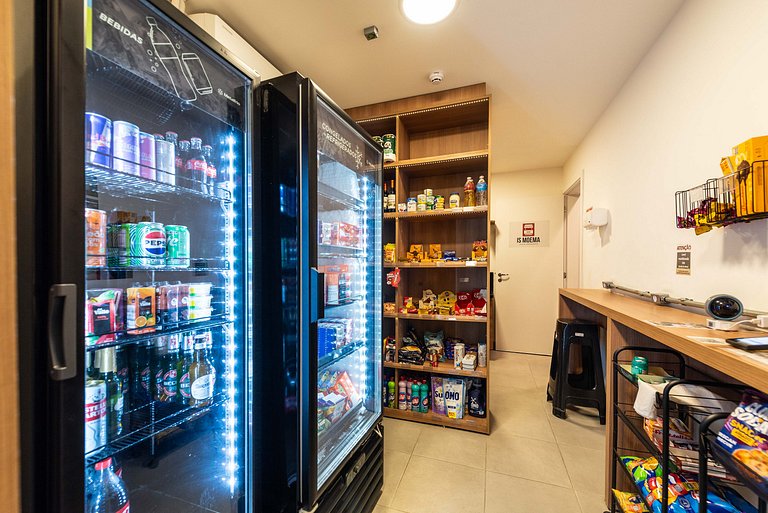 BHaus IS Moema Carinás | Apartamento com Varanda | 5o andar