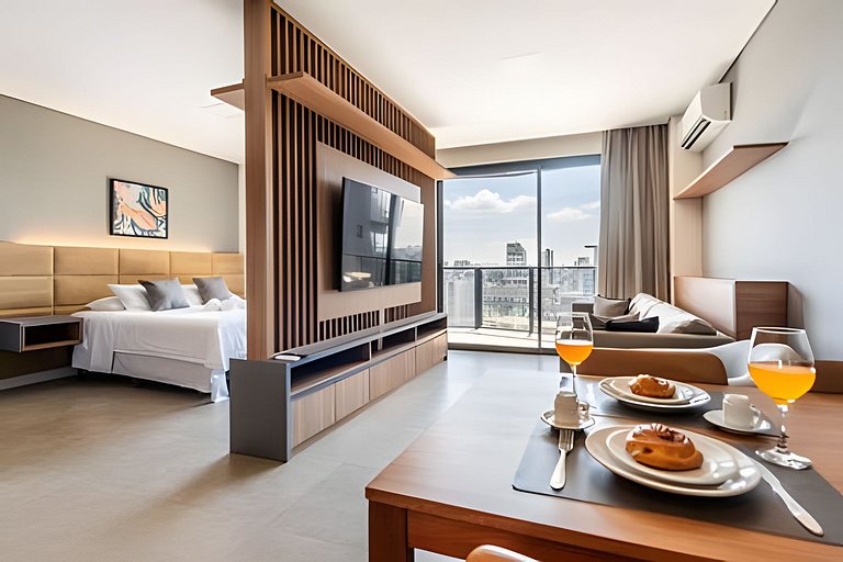 ML26 | Novo Bhaus VN Millennium Faria Lima | Vista Incrível