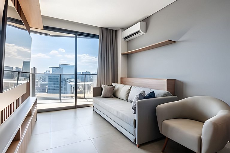 ML26 | Novo Bhaus VN Millennium Faria Lima | Vista Incrível