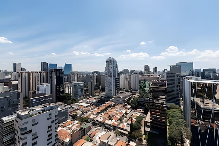 ML26 | Novo Bhaus VN Millennium Faria Lima | Vista Incrível