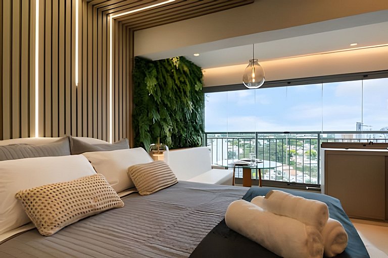 BHaus Thera Ibirapuera Deluxe | Vista Incrível 20o andar | A