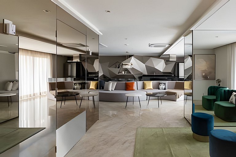 BHaus Thera Ibirapuera Deluxe | Vista Incrível 20o andar | A