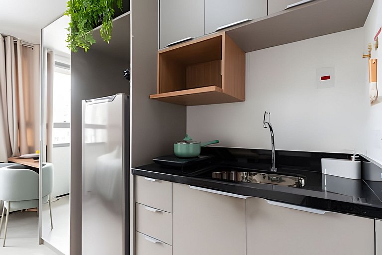 BHaus ON Brooklin - Studio Premium com Vista - Academia - La