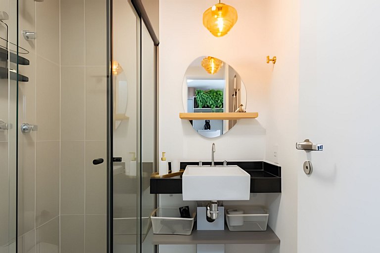 BHaus ON Brooklin - Studio Premium com Vista - Academia - La