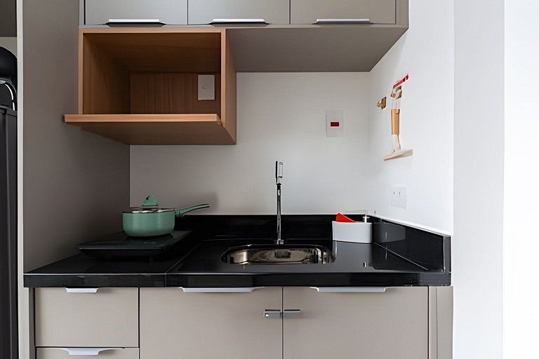 BHaus ON Brooklin - Studio Premium com Vista - Academia - La