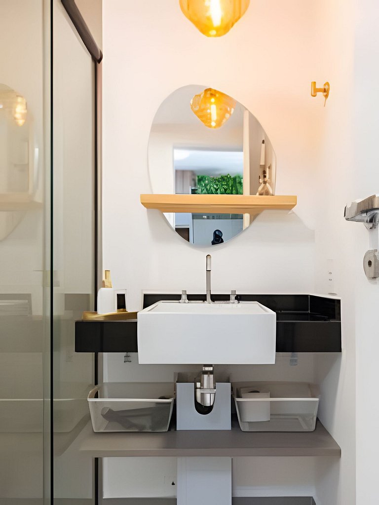 BHaus ON Brooklin - Studio Premium com Vista - Academia - La