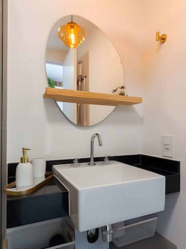 BHaus ON Brooklin - Studio Premium com Vista - Academia - La
