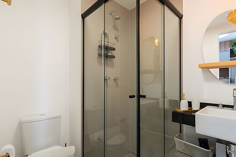 BHaus ON Brooklin - Studio Premium com Vista - Academia - La