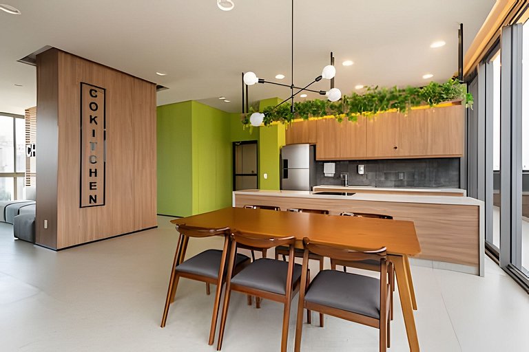 BHaus ON Brooklin - Studio Premium com Vista - Academia - La