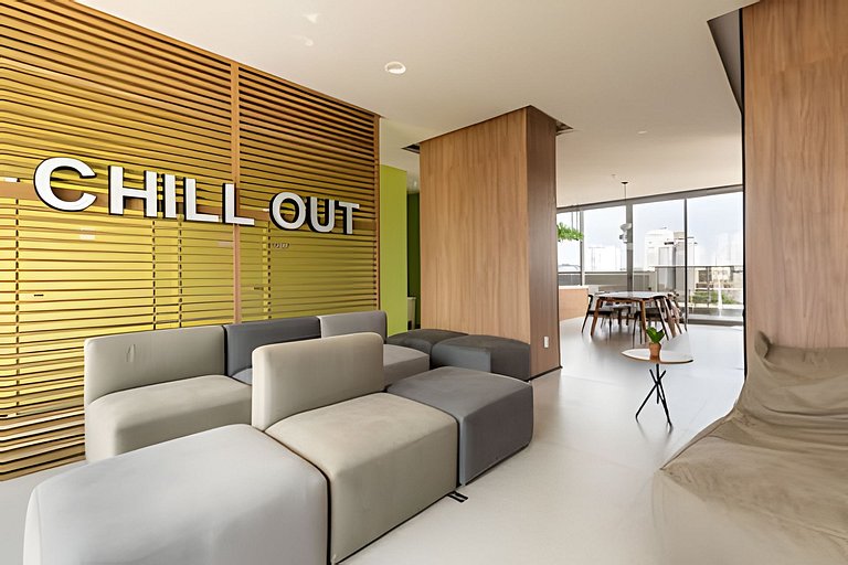 BHaus ON Brooklin - Studio Premium com Vista - Academia - La