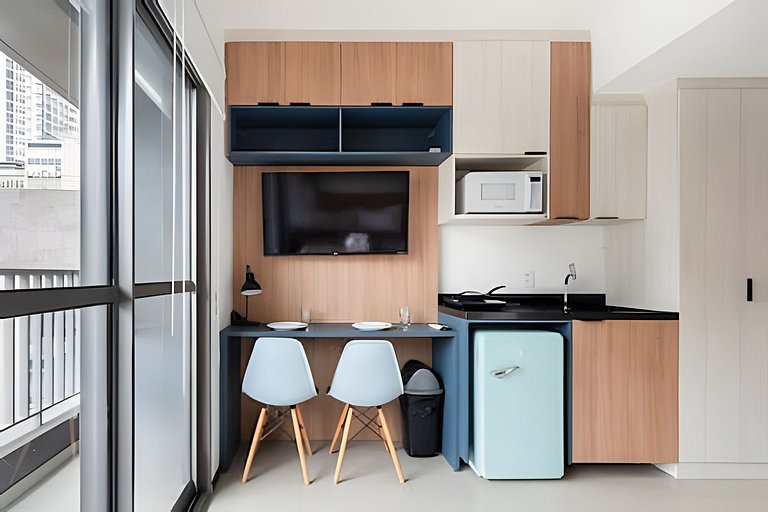BHaus VN Consolação - Studio com Varanda - 14o andar - Condo