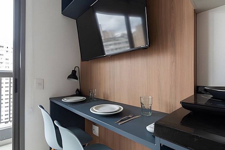 BHaus Centro São Paulo VN Consolação | Studio com Varanda |
