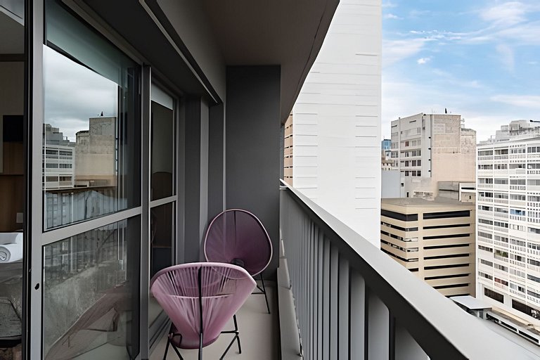 BHaus VN Consolação - Studio com Varanda - 14o andar - Condo