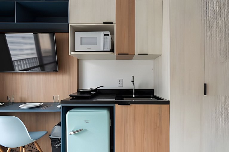 BHaus VN Consolação - Studio com Varanda - 14o andar - Condo