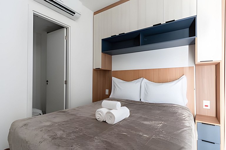 BHaus VN Consolação - Studio com Varanda - 14o andar - Condo