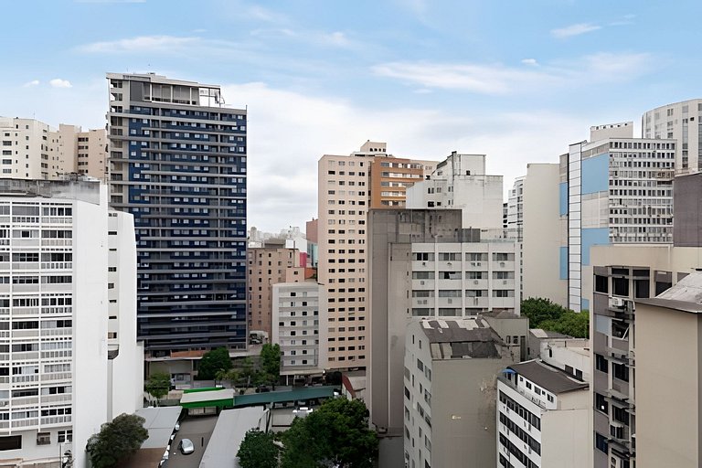 BHaus Centro São Paulo VN Consolação | Studio com Varanda |