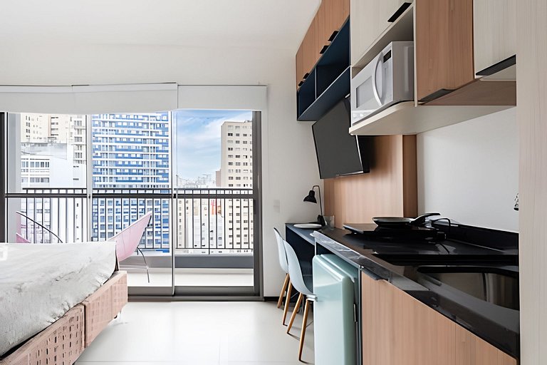BHaus Centro São Paulo VN Consolação | Studio com Varanda |