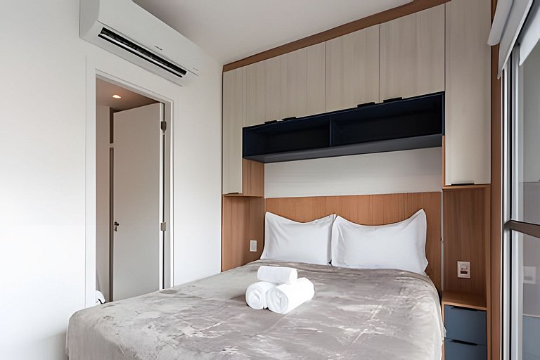 BHaus VN Consolação - Studio com Varanda - 14o andar - Condo