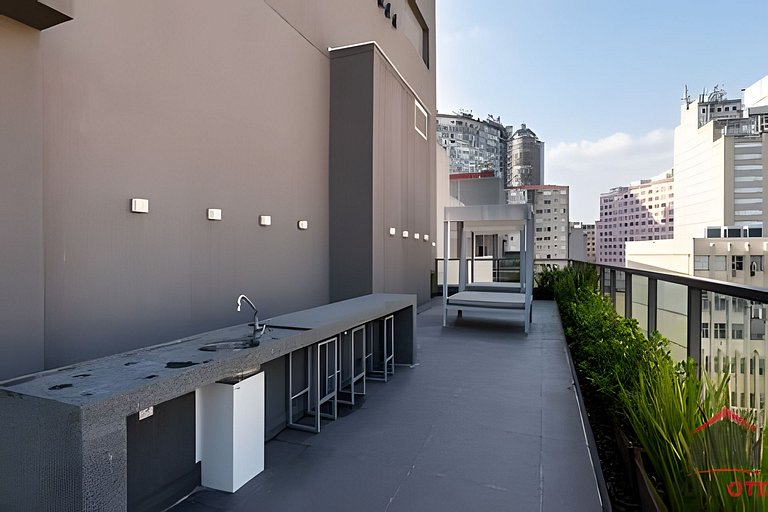 BHaus Centro São Paulo VN Consolação | Studio com Varanda |