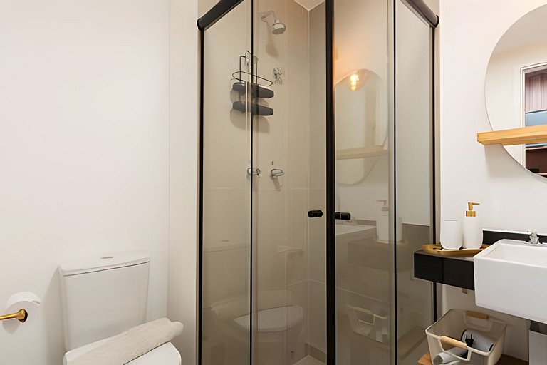 BHaus ON Brooklin - Studio Premium com Vista - Academia - La