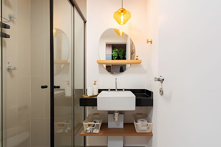 BHaus ON Brooklin - Studio Premium com Vista - Academia - La