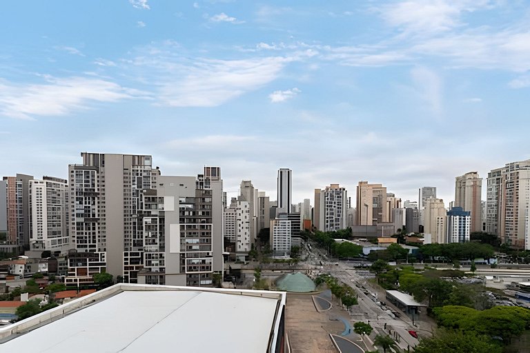 BHaus ON Brooklin - Studio Premium com Vista - Academia - La