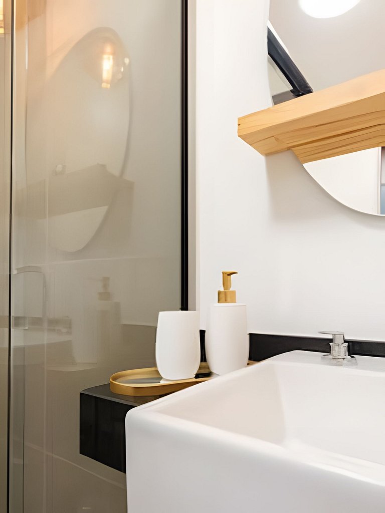 BHaus ON Brooklin - Studio Premium com Vista - Academia - La