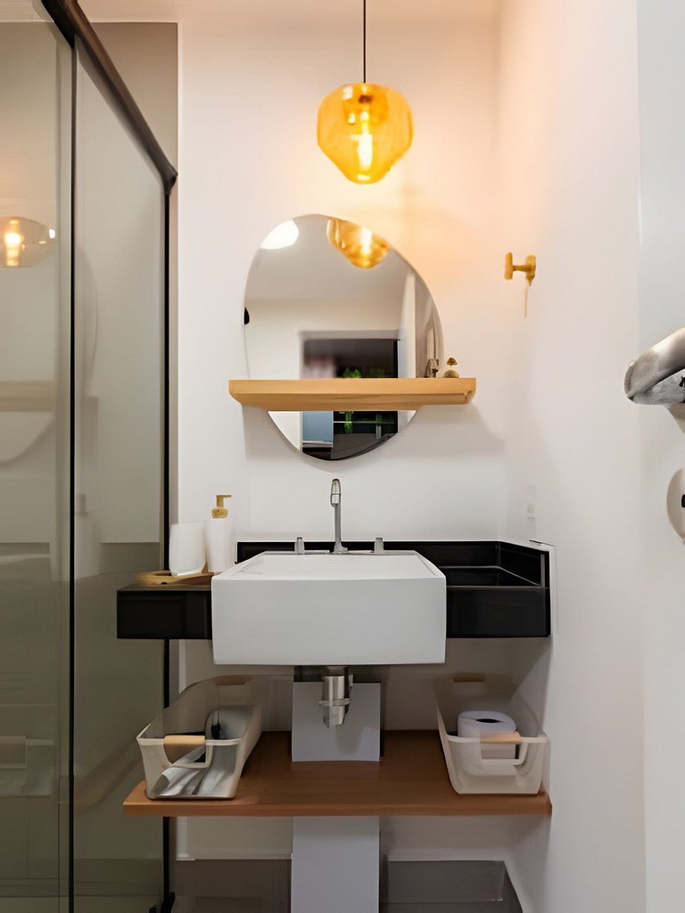 BHaus ON Brooklin - Studio Premium com Vista - Academia - La
