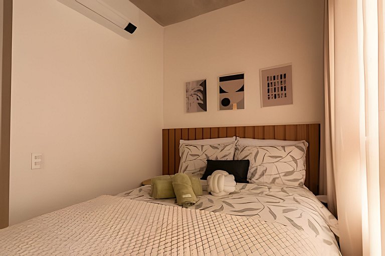 BHaus ON Brooklin - Studio Premium com Vista - Academia - La