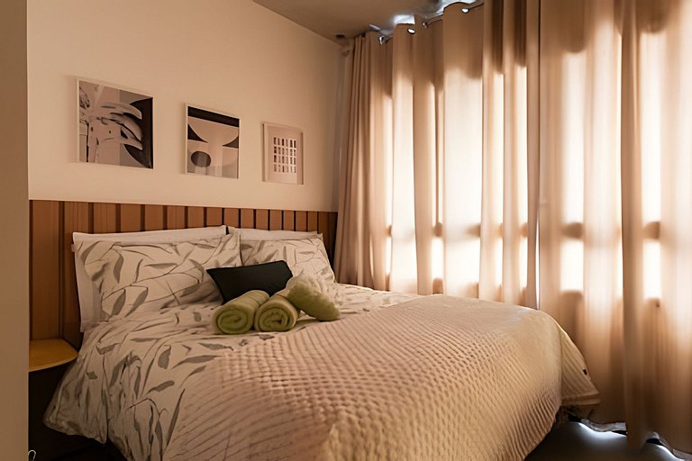 BHaus ON Brooklin - Studio Premium com Vista - Academia - La